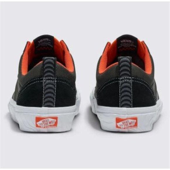 ❤Vans X Spitfire Men\'s Black/Flame Athletic Wheels Skate Old Skool Shoe Size 7.5